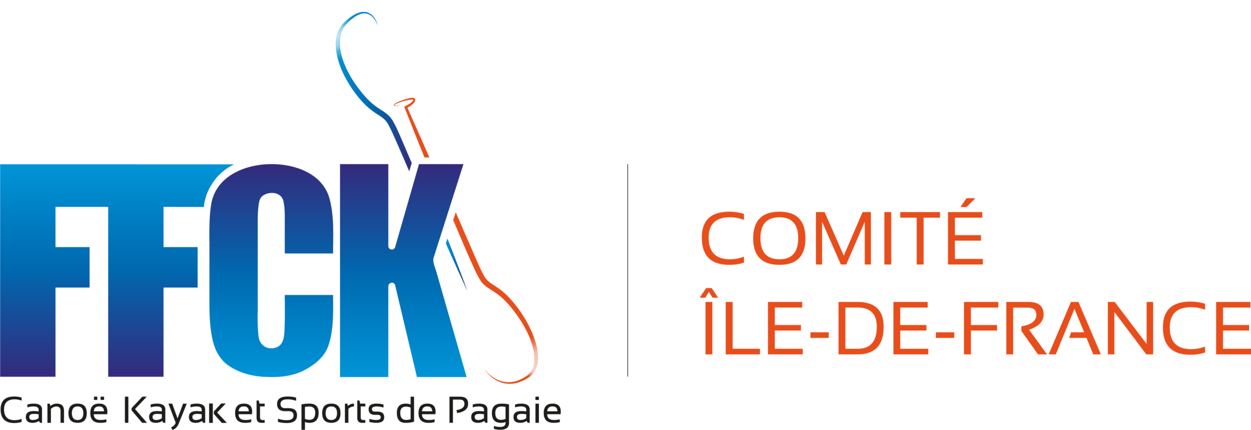 Logo Comité Île-de-France de canoë kayak et sports de pagaie